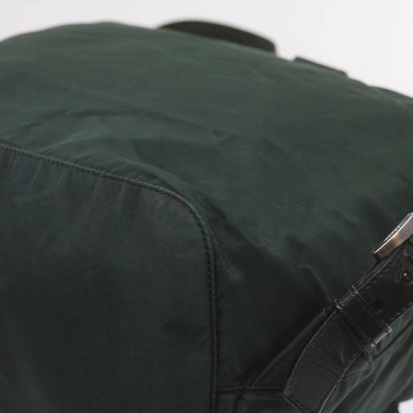 PRADA Backpack Nylon Green Auth 59702 - Picture 15 of 16